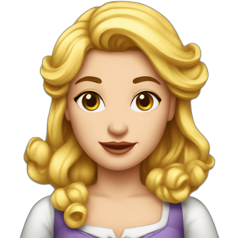 Femme belle grosse poitrine emoji