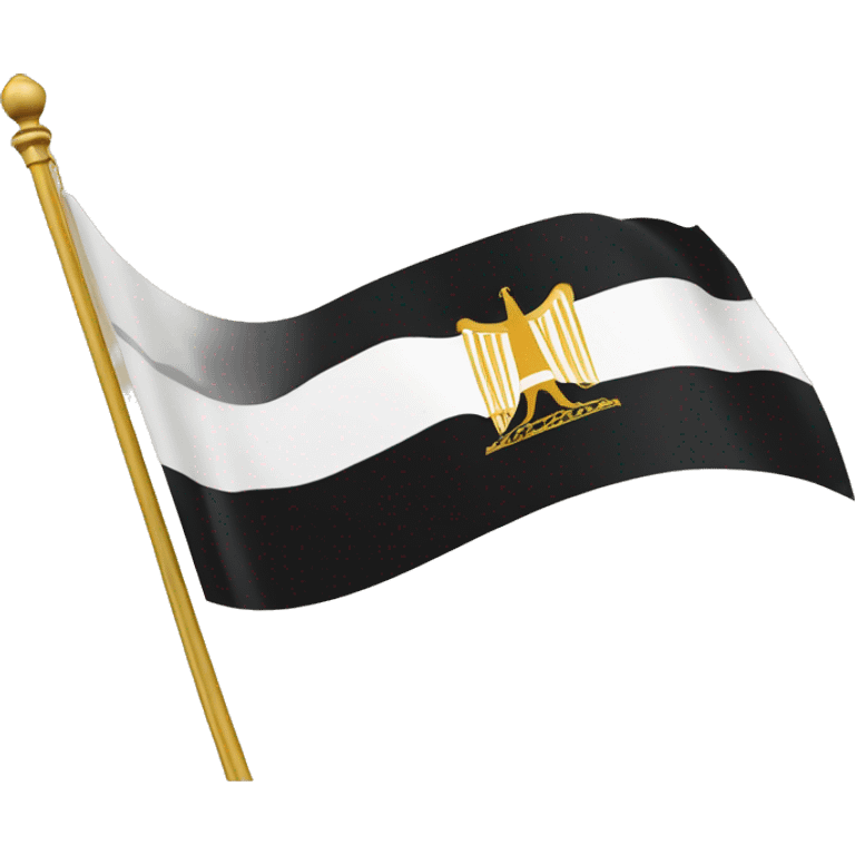 The flag of the Alexandria governorate in Egypt  emoji