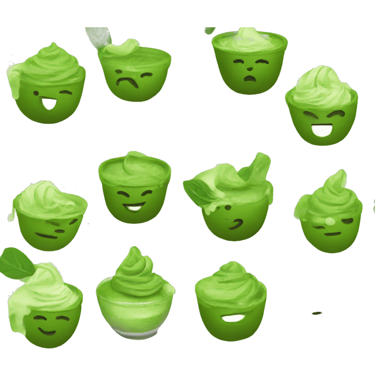 Matcha to go emoji