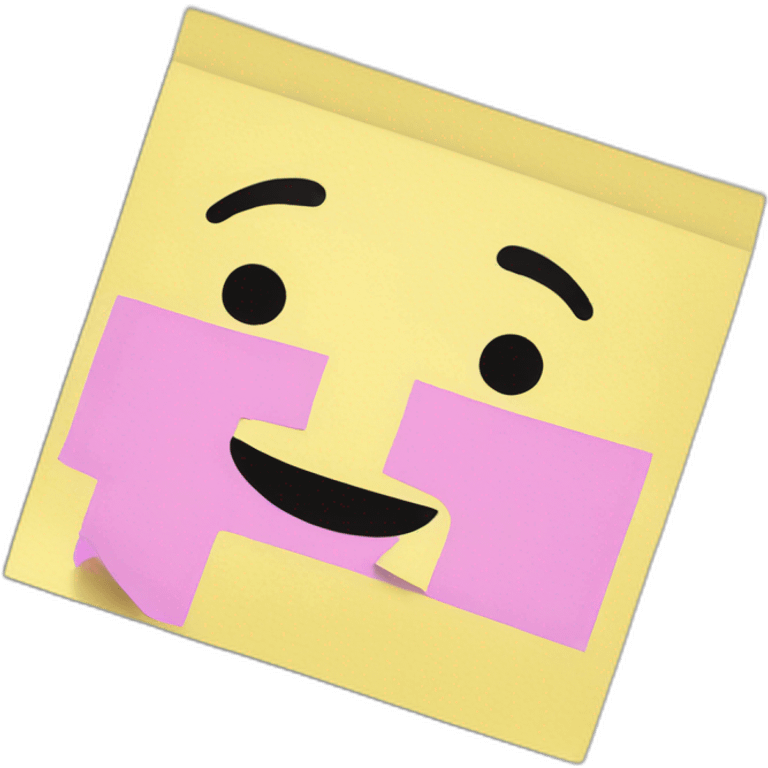 sticky note emoji