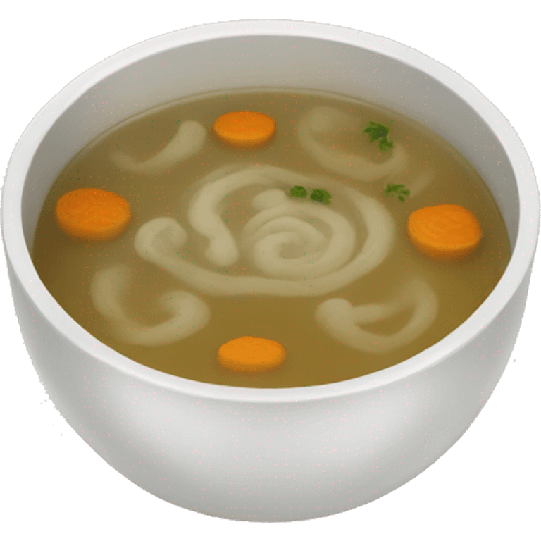 Soup broth  emoji