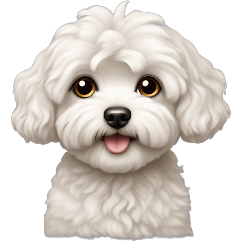 Maltipoo dog emoji