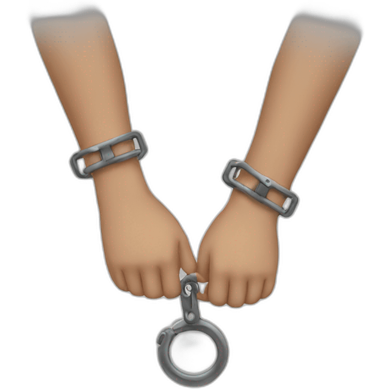 handcuffed emoji