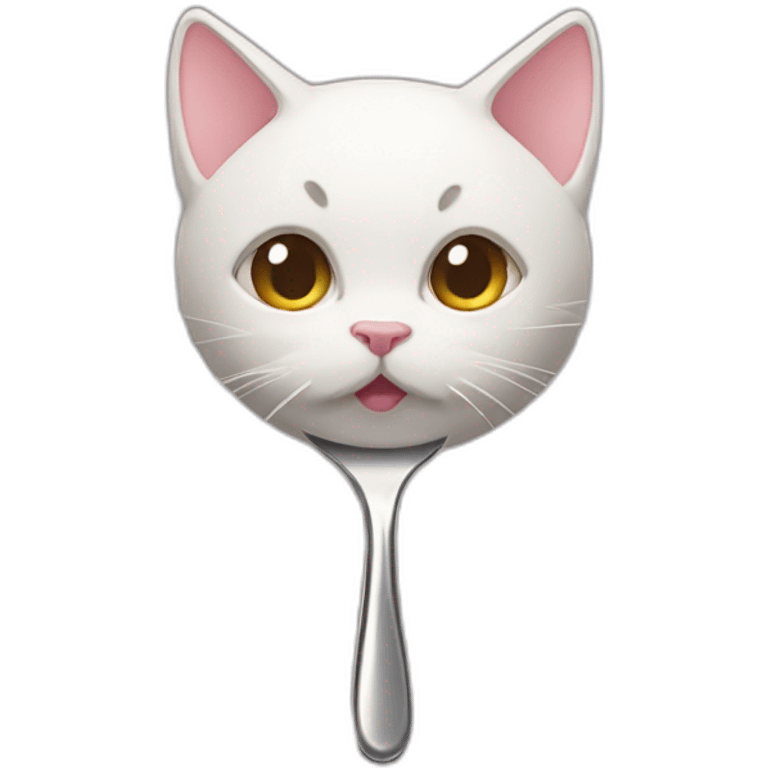 Spoon Kitty emoji