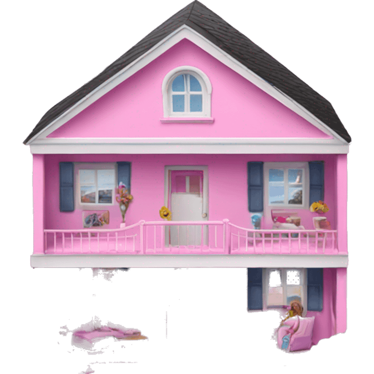 Barbie house emoji