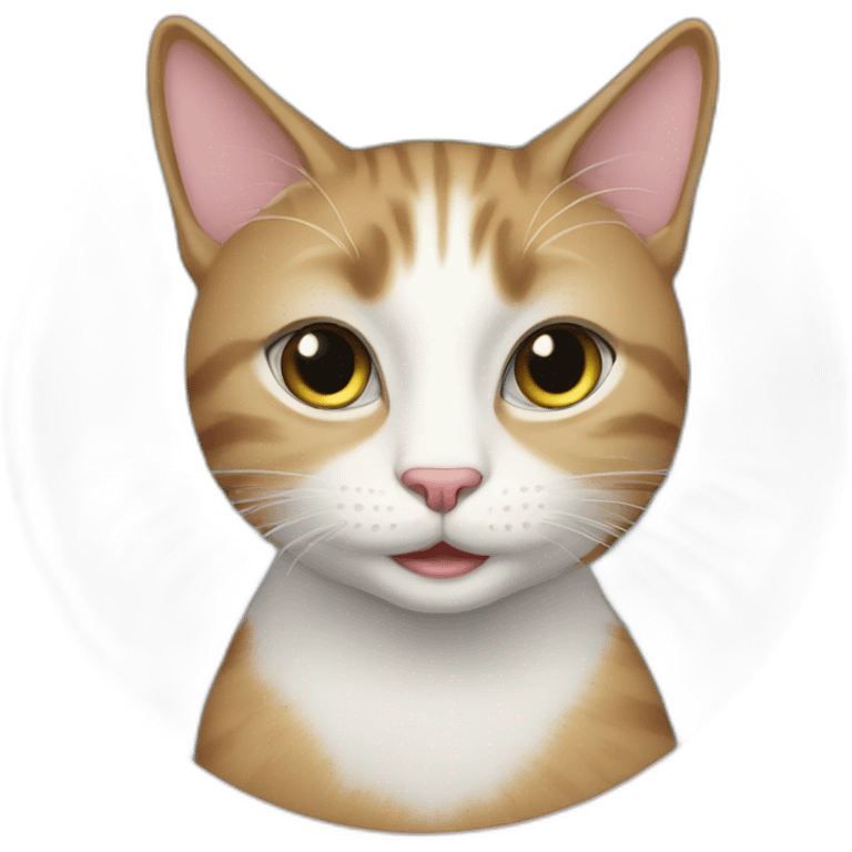 Lady cat emoji