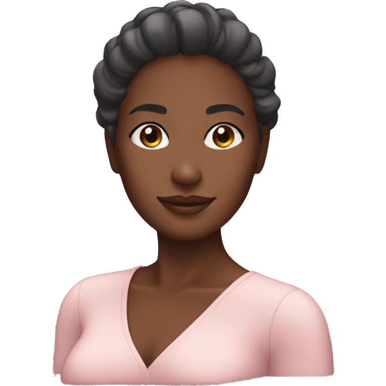 Woman made skincare emoji