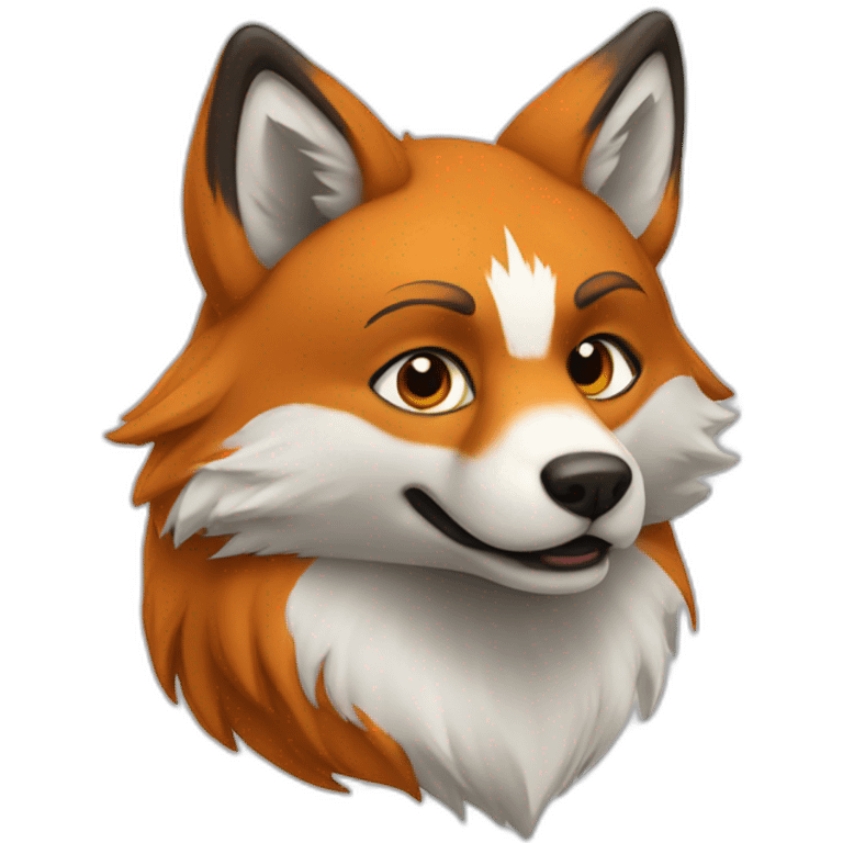 renard argenté emoji