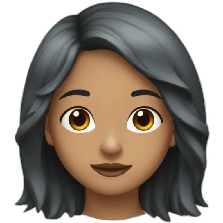 Perra de aguas negro female emoji