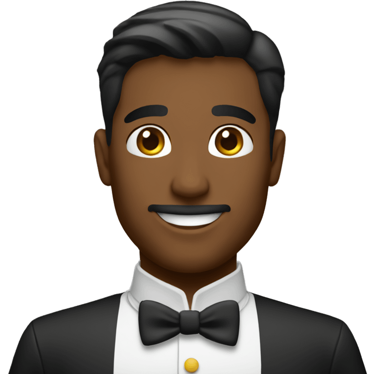 Waiter "good evening” emoji