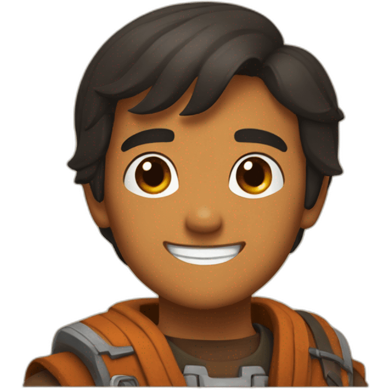 Ezra bridger smiling emoji