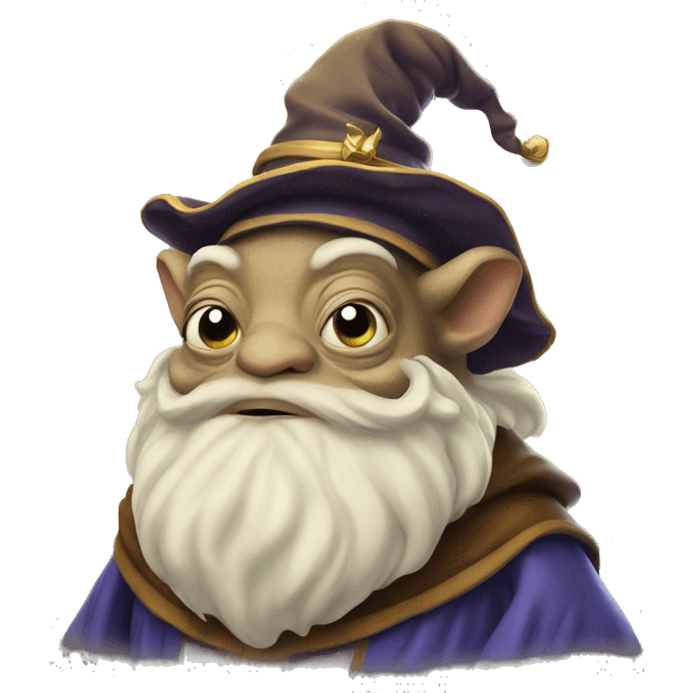 Wise wizard toad emoji