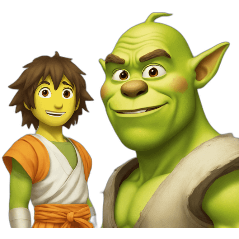 Shreck with sangoku emoji