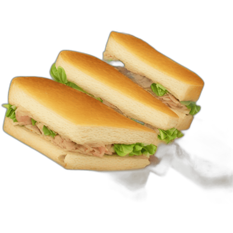 tuna sadnwich emoji