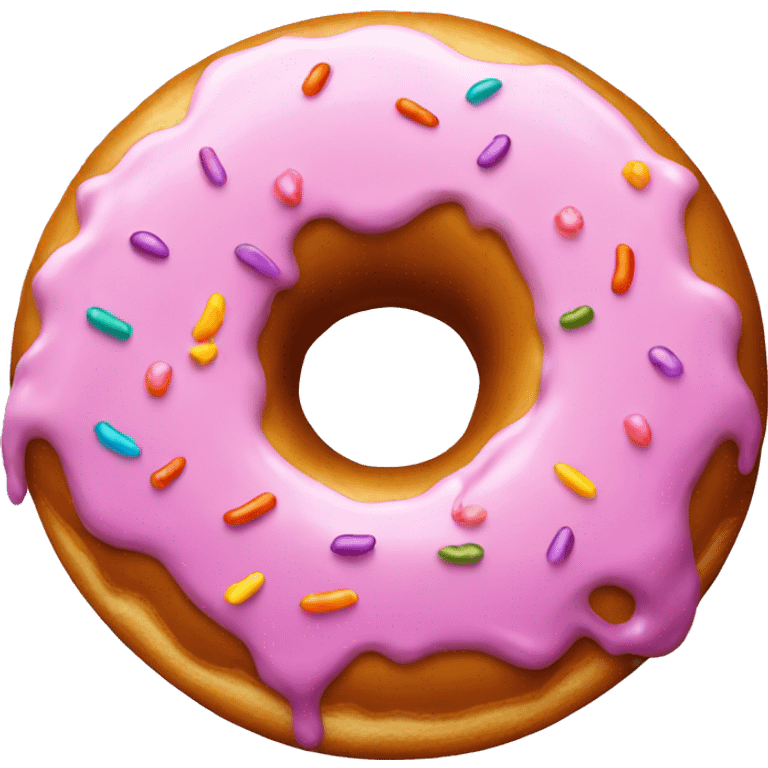 Glazed donut lgbt emoji