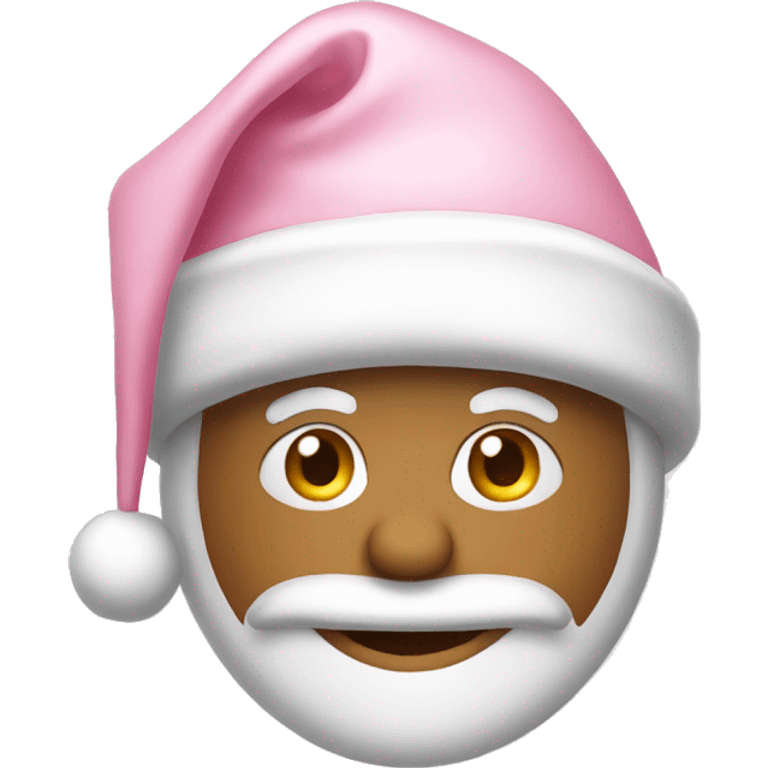 Light pink Santa hat  emoji