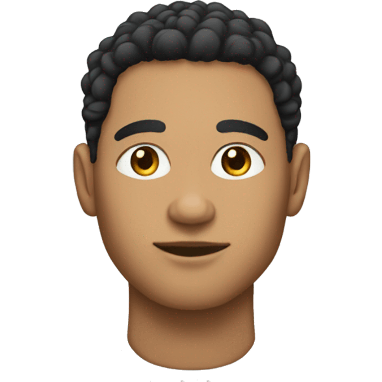 a lightskin man emoji