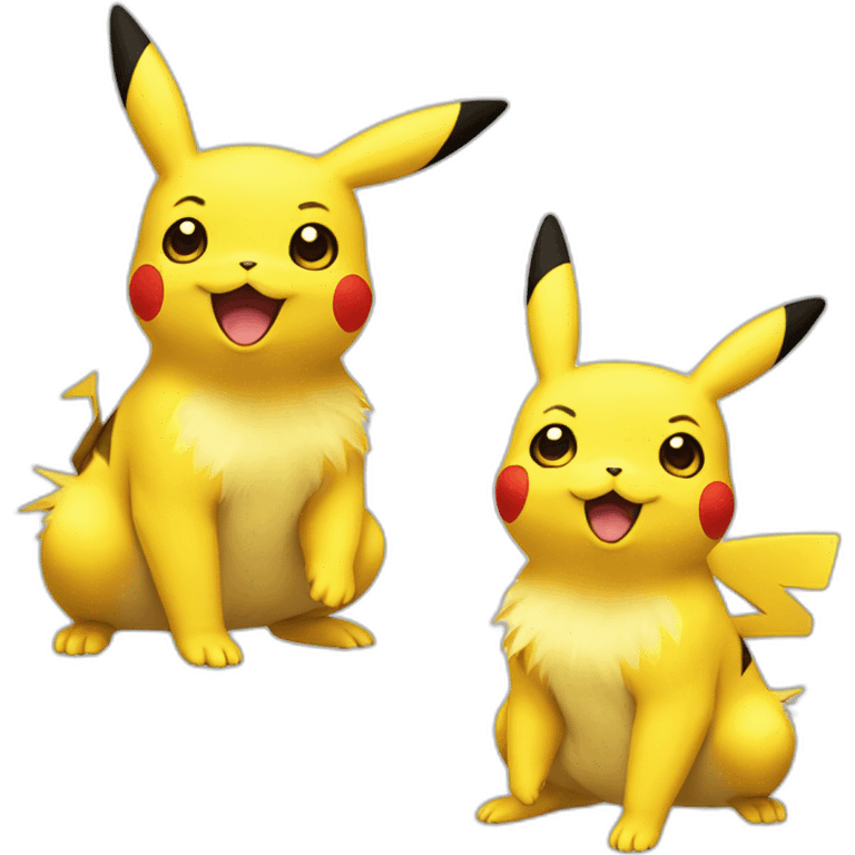 Pokémon Pikachu emoji