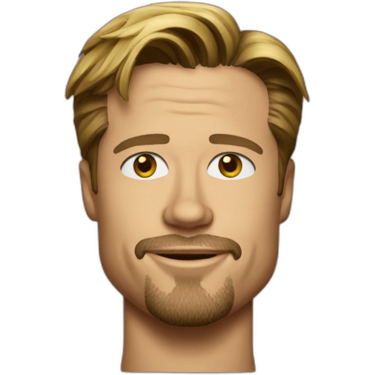 brad pitt emoji