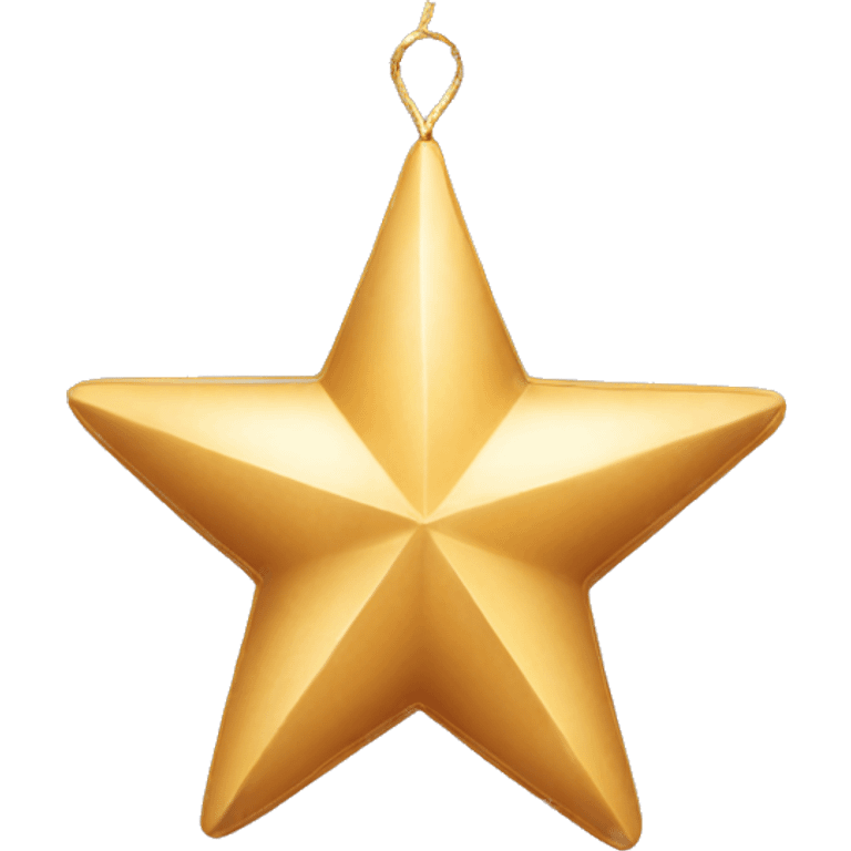 christmas decoration star emoji