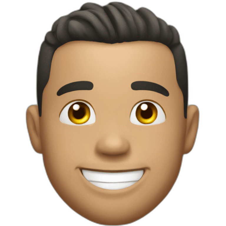 Happy ronaldo emoji