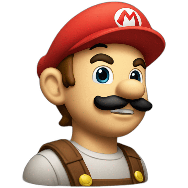 Mario coca emoji