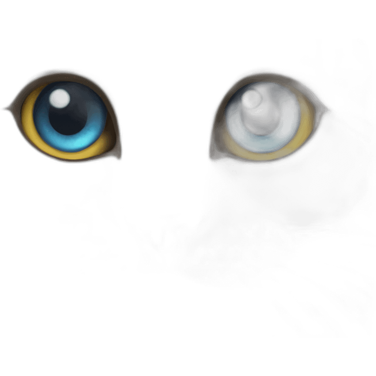 Cat with eye emoji