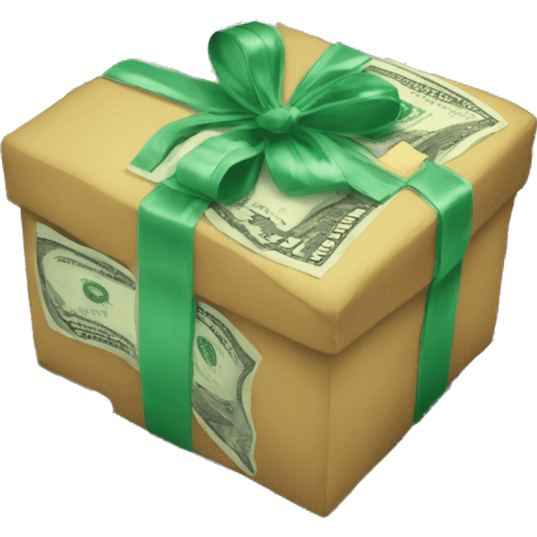 Money gift emoji