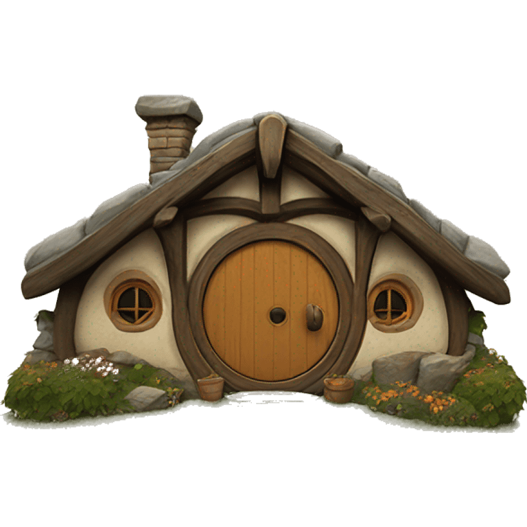 hobbit house emoji