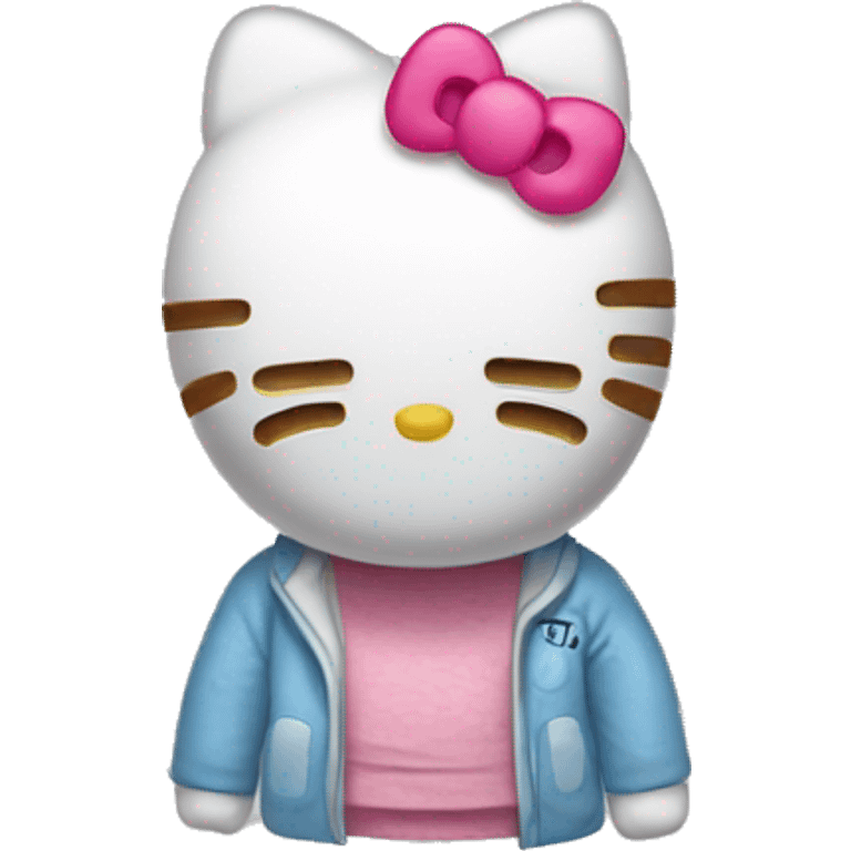 sick hello kitty emoji