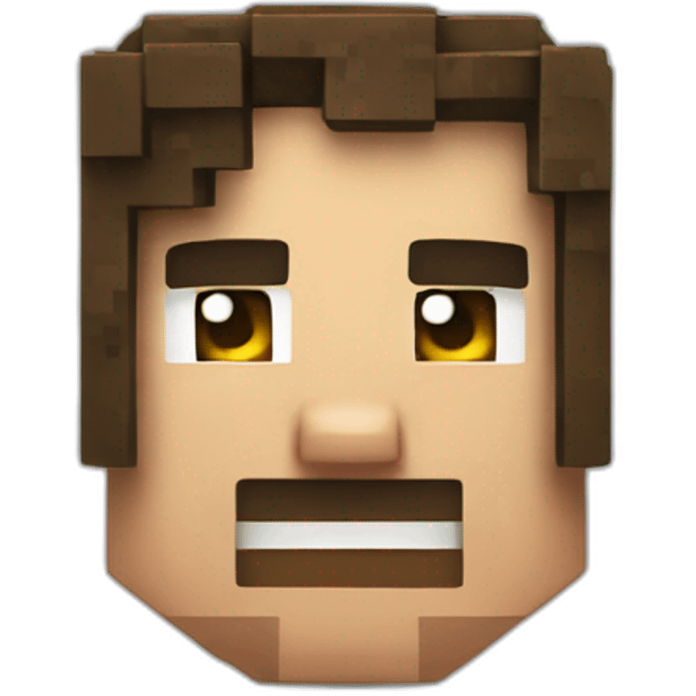 MInecraft head emoji