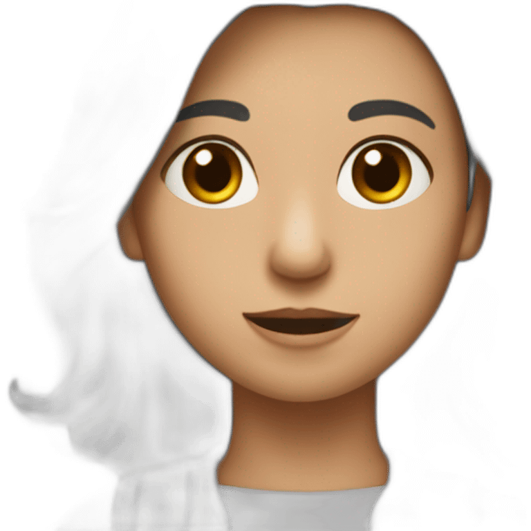 Fille qui gratte pare-brise emoji