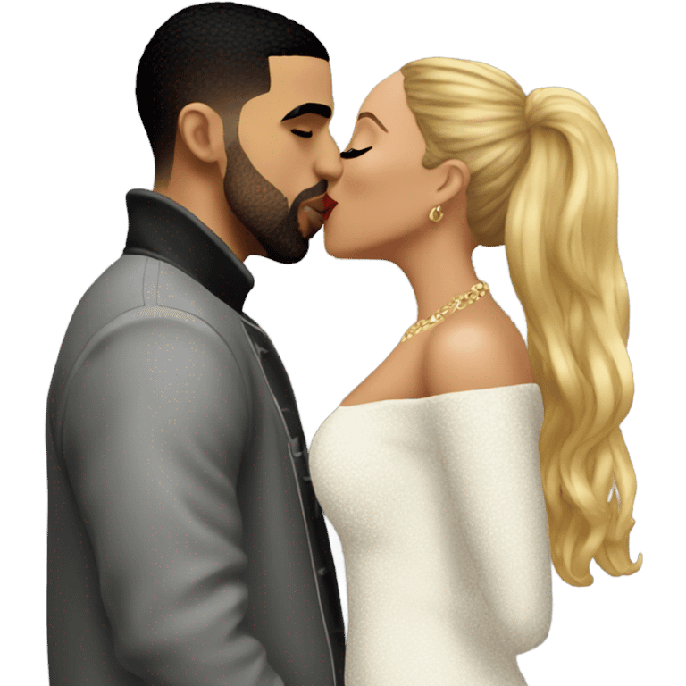 Drake kiss diddy emoji