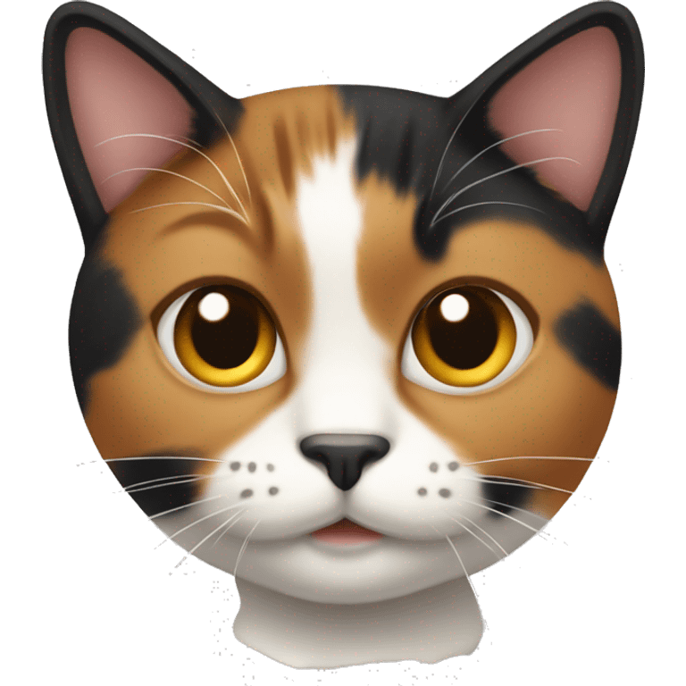 calico cat emoji