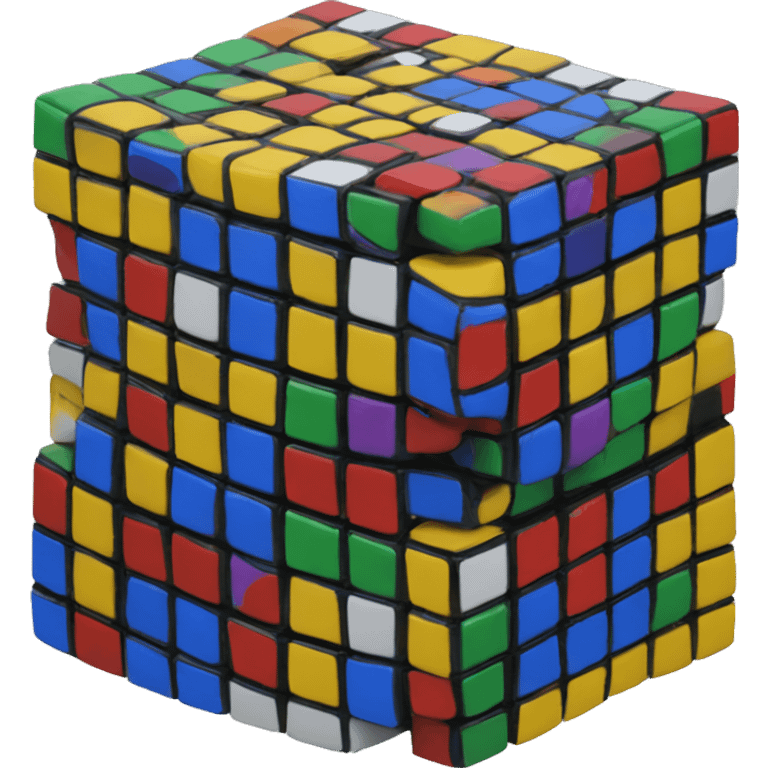 3x3 rubiks cube emoji