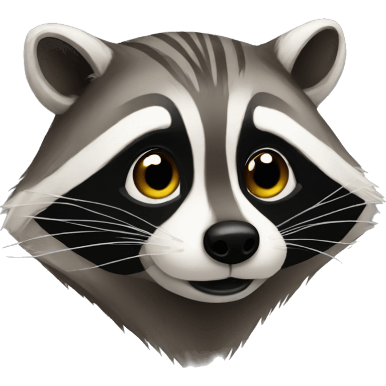 raccoon funny emoji