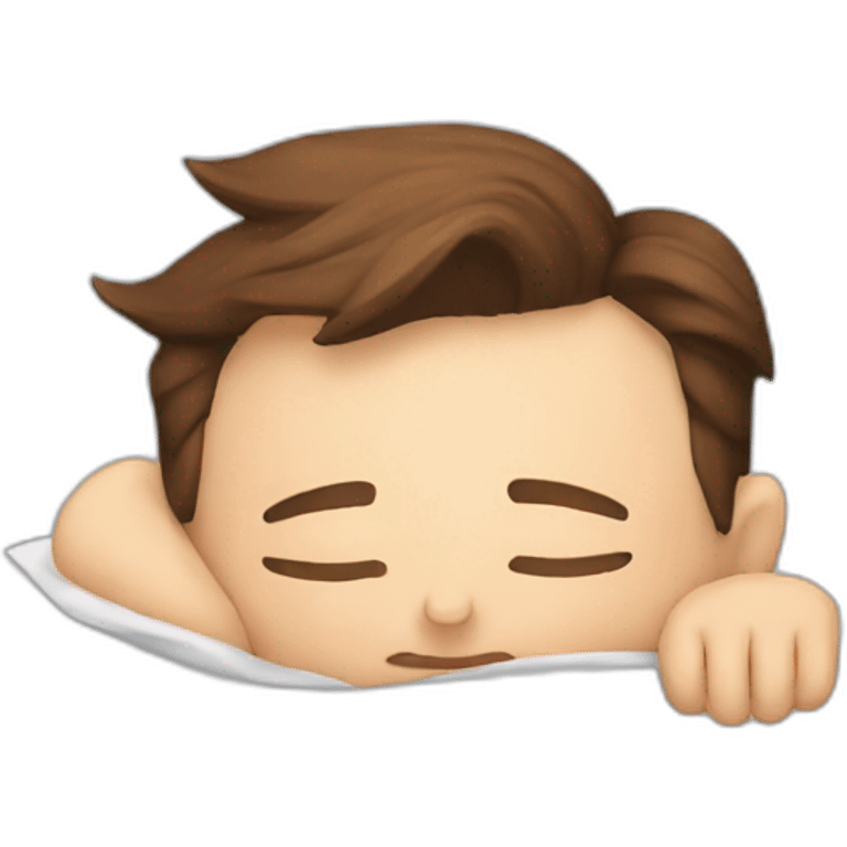 Elon Musk  who is sleeping emoji