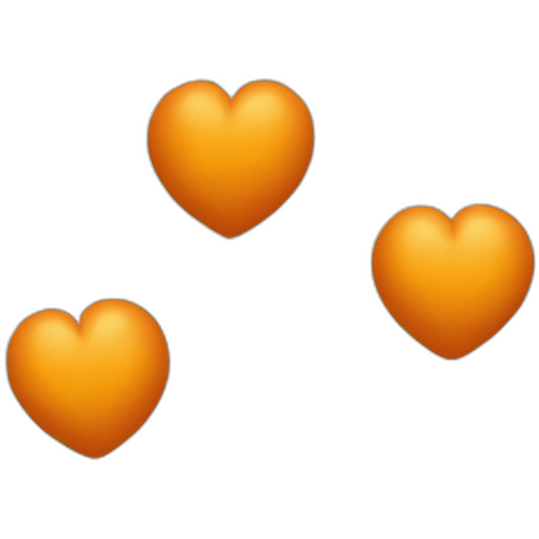 mandarin and heart mixed emoji