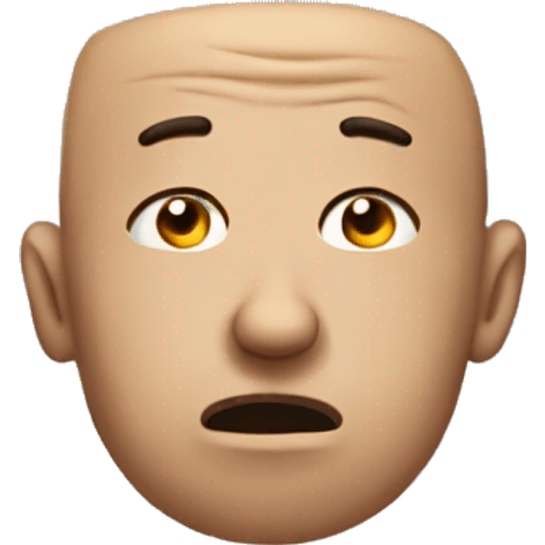 Nodding head emoji