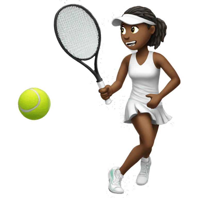 Tennis player emoji