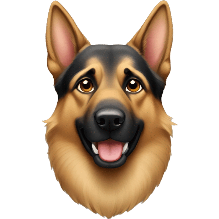 german shepherd  emoji