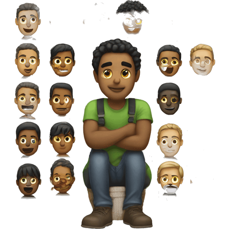 Crea estos símbolos ¿  emoji