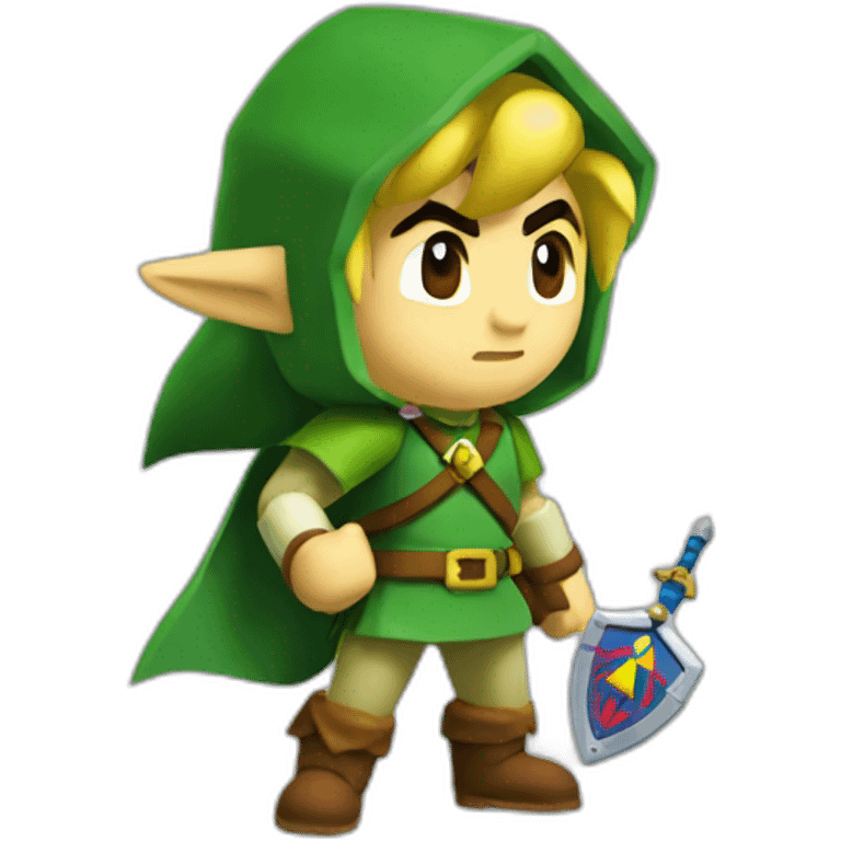 Link from legend of zelda emoji