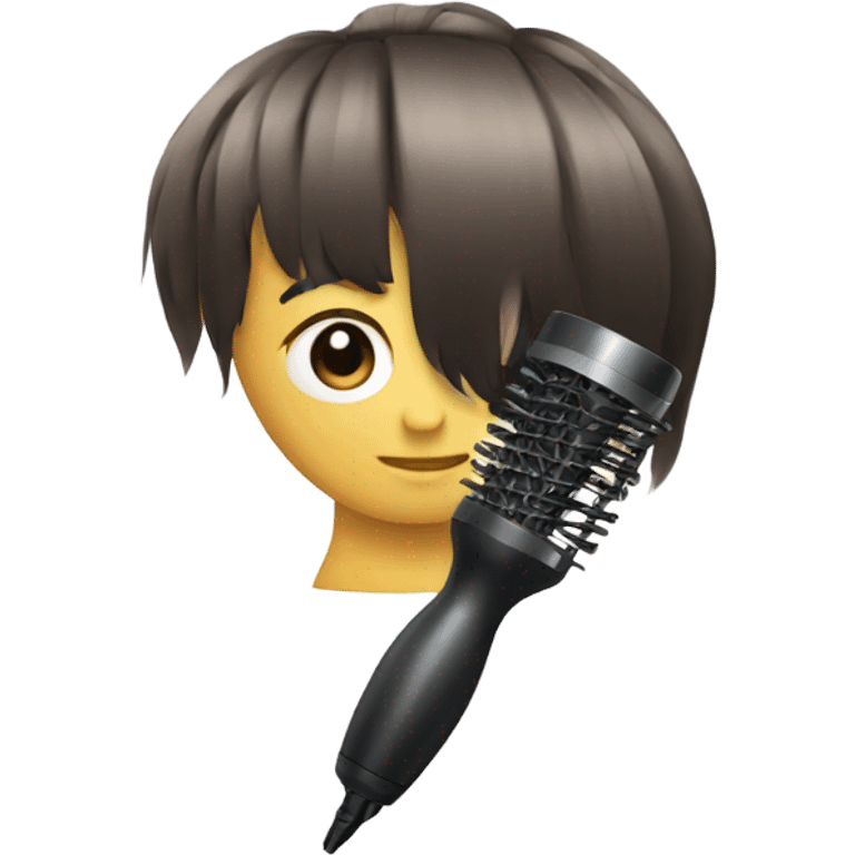 Hair styler tool emoji