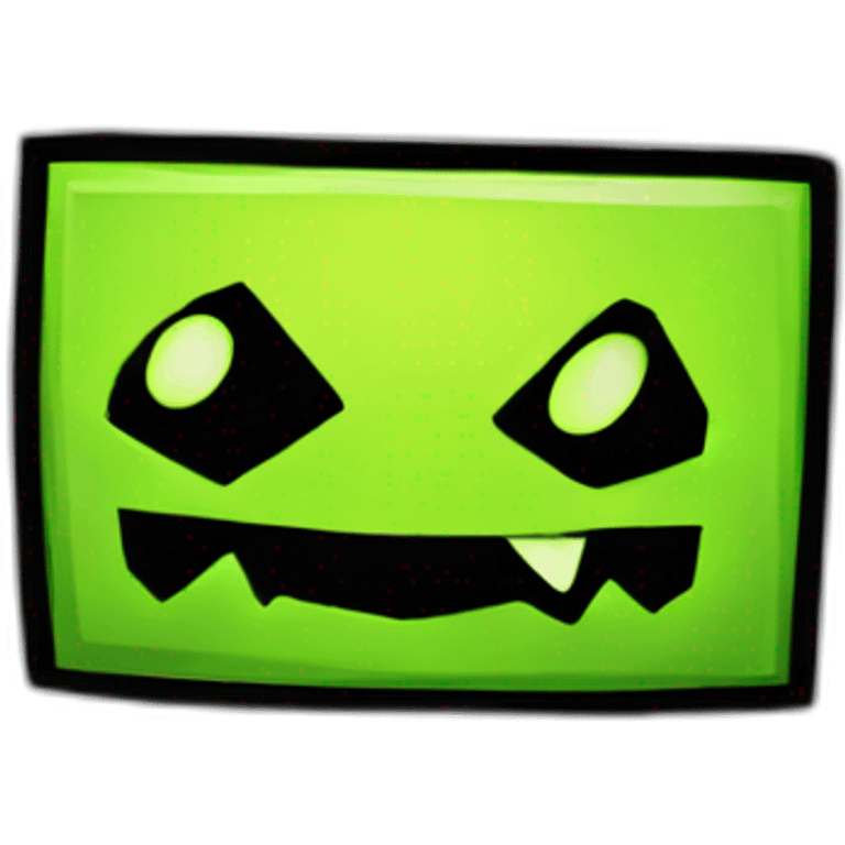 Geometry Dash Easy Difficulty emoji