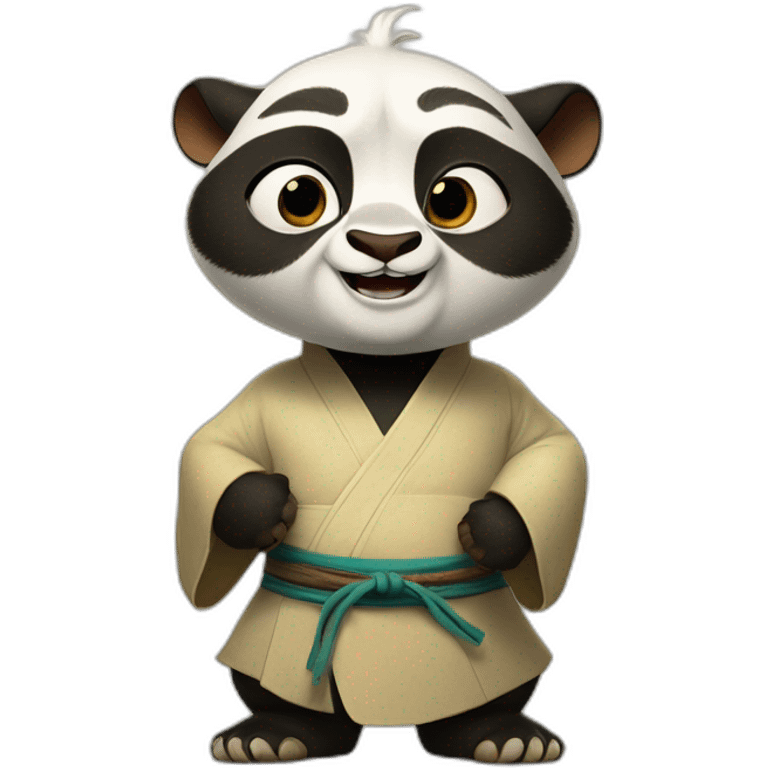 Maître Shifu de Kung-fu Panda emoji