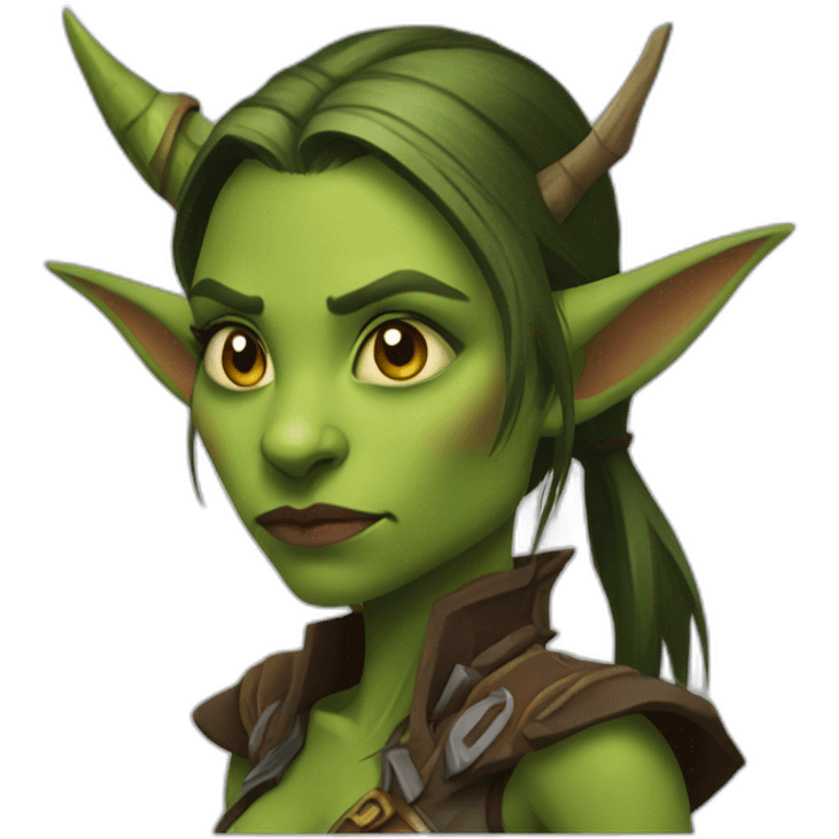 Warcraft-goblin-hunter-female-pointy-ears emoji