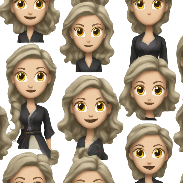 Kelly McDonald as narcissa emoji