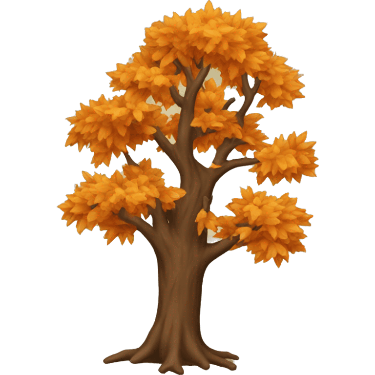 fall tree emoji