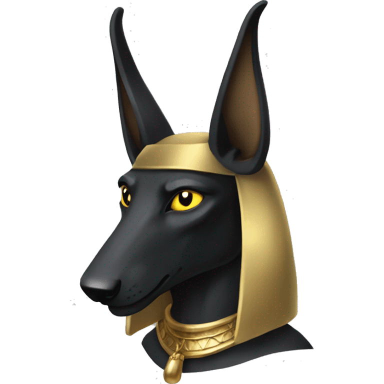 Anubis fumando emoji